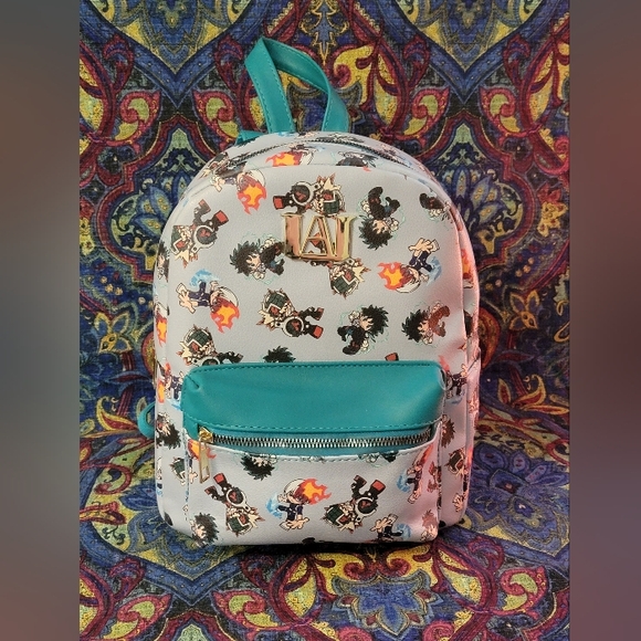 My Hero Academia Bioworld Mini Backpack Purse Hot Topic - Picture 1 of 6